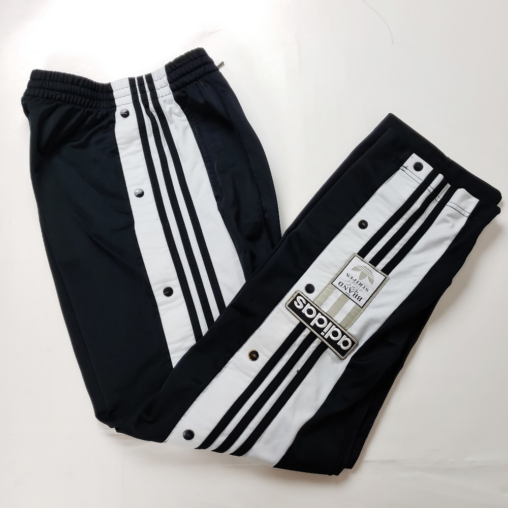 Adidas original tear away track pants small